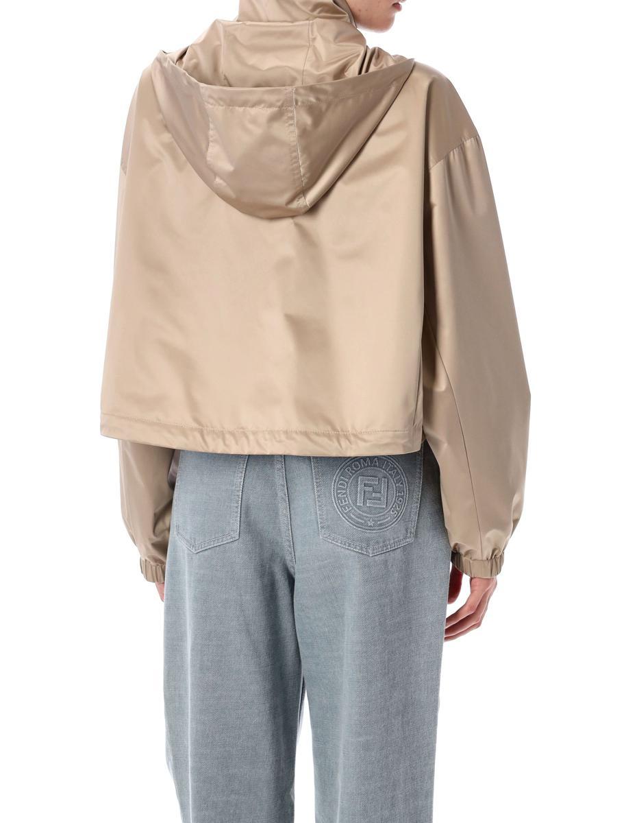 アウターその他 FENDI FAN198AT8H Outerwear Cropped windbreaker Fendi x Skims CROPPED WINDBREAKER Color CONNECTICUT size L