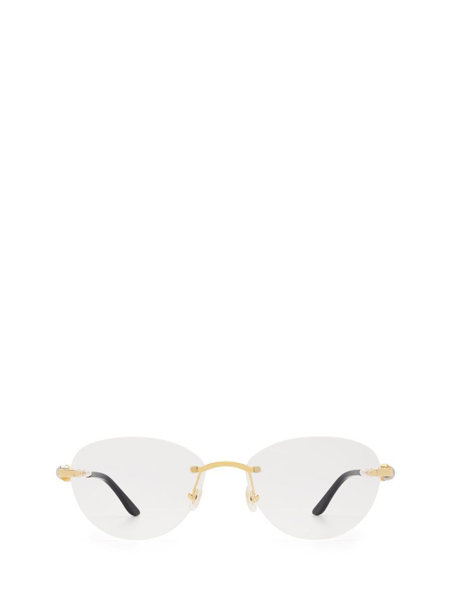 Cartier Eyeglasses in White for Men Lyst