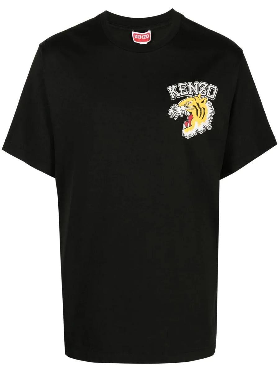 KENZO 'varsity Jungle' Tiger T-shirt in Black for Men | Lyst