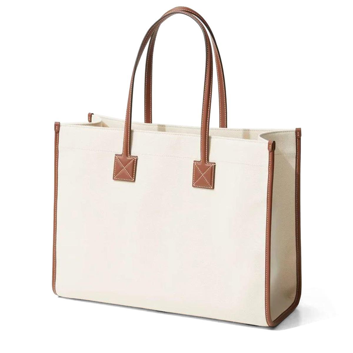 【関税&送料込み】Burberry Ll Md Pocket Dtl Tote Ll6 Burberry Ll Md Pocket Dtl Tote Ll6 in Natural | Lyst