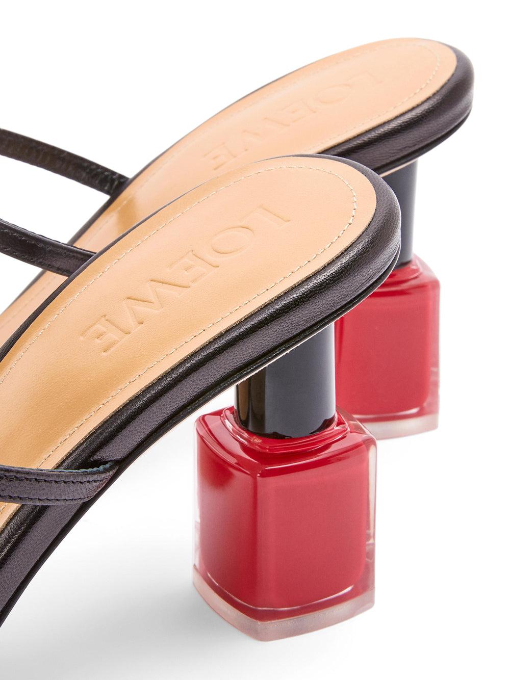 Loewe Leather Sandali Nail Shoes - Save 24% | Lyst