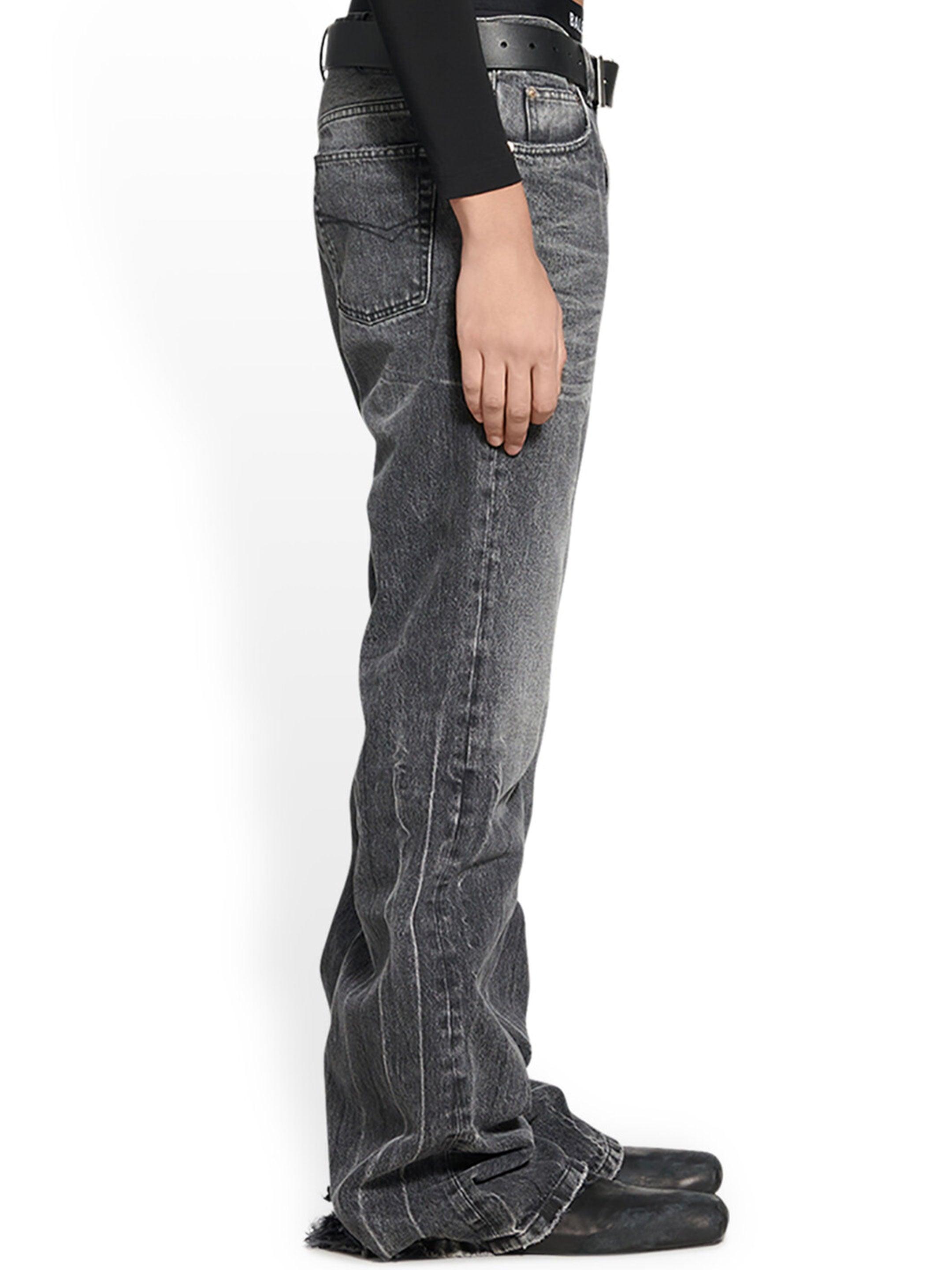 Balenciaga Black Flared Jeans for Men | Lyst