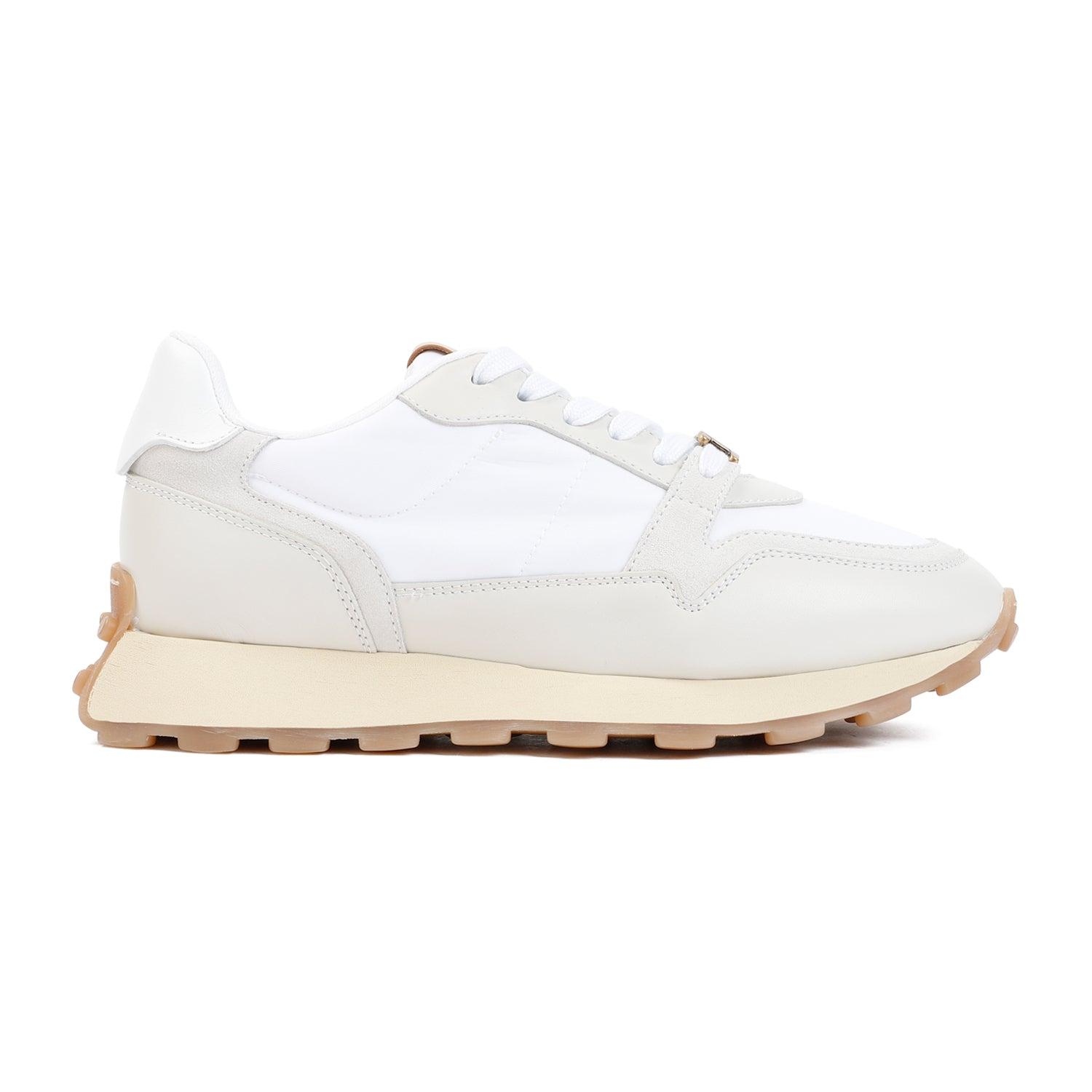 min Allerlei soorten Vooroordeel Tod's Leather Sneakers Shoes in White | Lyst