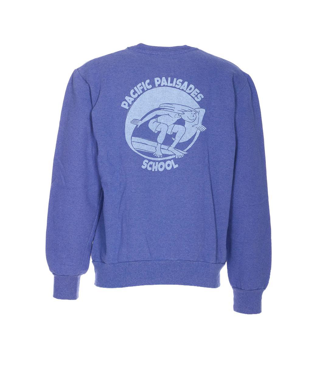 パーカー・フーディ Wild Donkey Melange Blue Cotton Sweatshirt WILD DONKEY Sweatshirts for Men | Online Sale up to 44% off