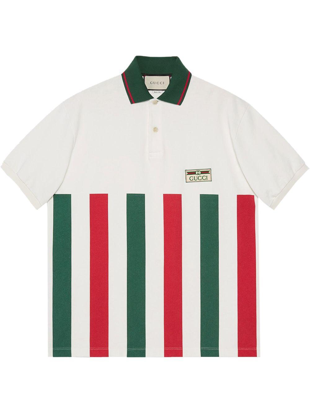 gucci polo shirt red