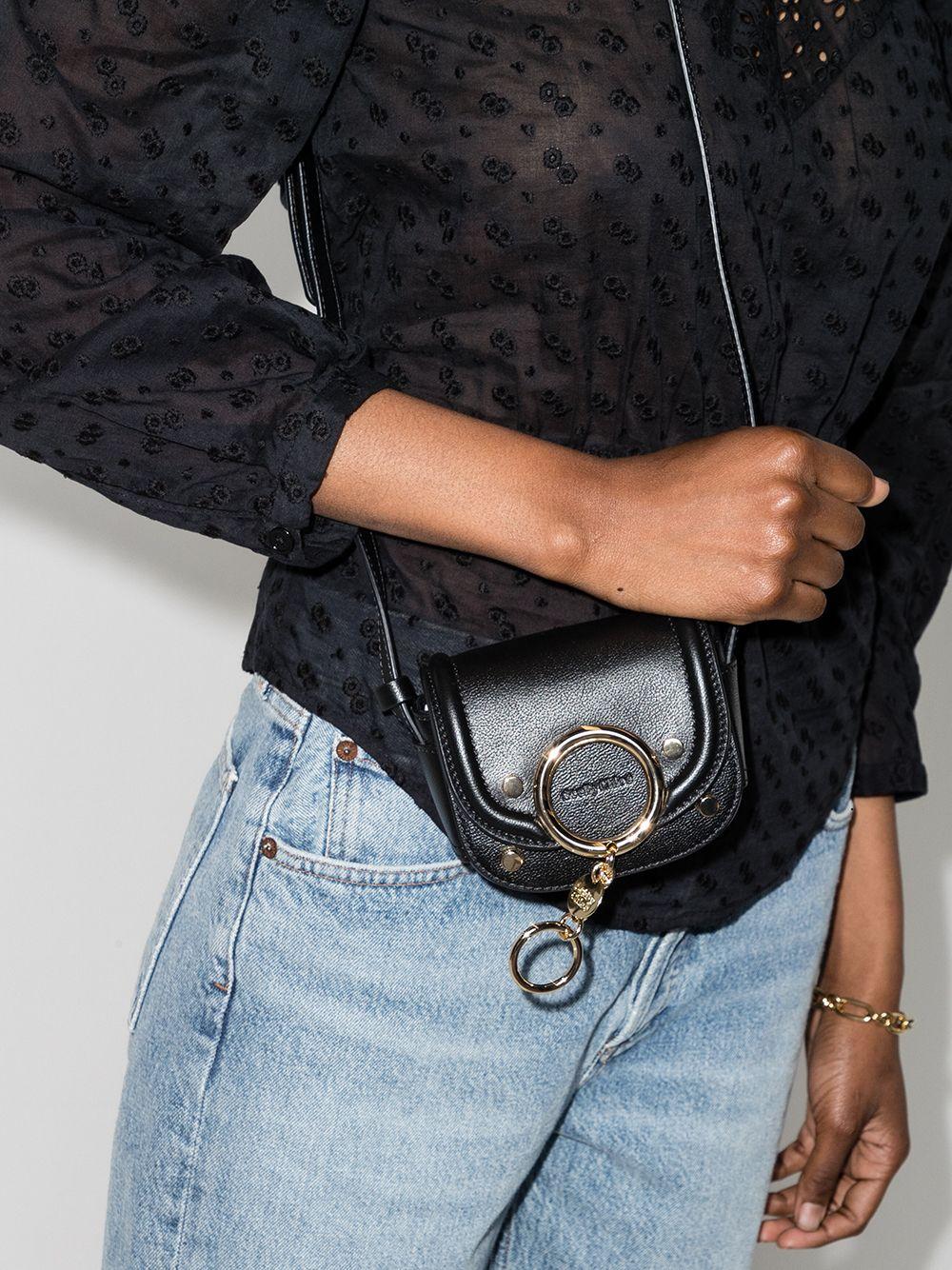 See By Chloé Mara Mini Crossbody Bag in Black | Lyst