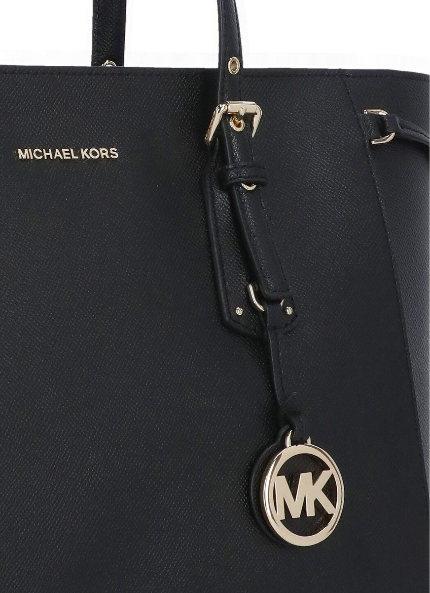 Michael Kors Mercer Small Black Pebbled Leather Bucket Crossbody Bag Purse  - Walmart.com