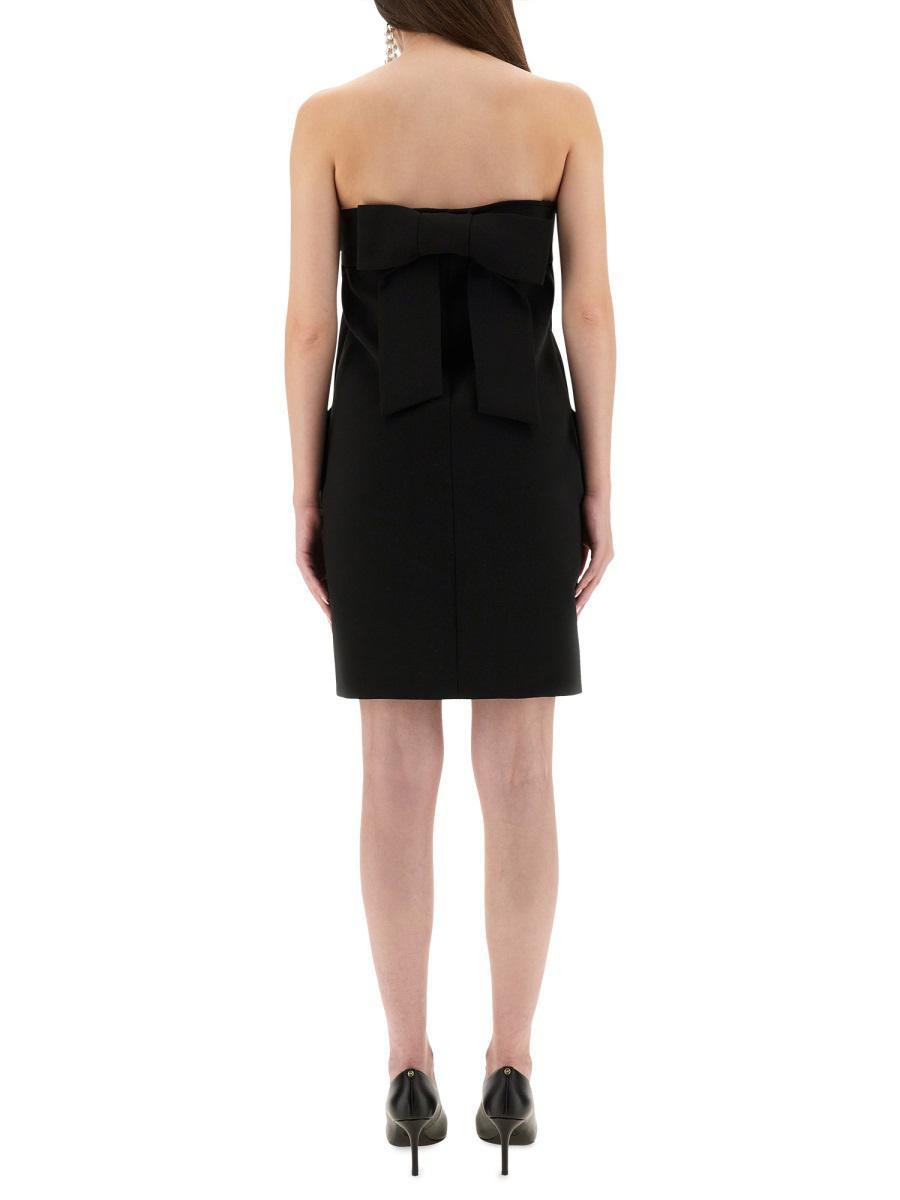 【関税＆送料込み】Moschino Bandage Sheath Dress MOSCHINO | Blue Women's Sheath Dress | YOOX