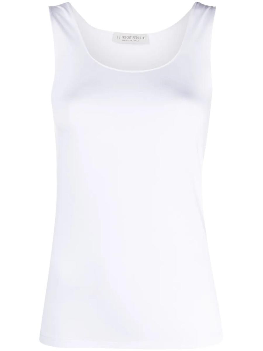 LE TRICOT PERUGIA 売れ筋商品|||ル トリコット ペルージャ Tシャツ トップス レディース Tank tops Grey LE TRICOT PERUGIA