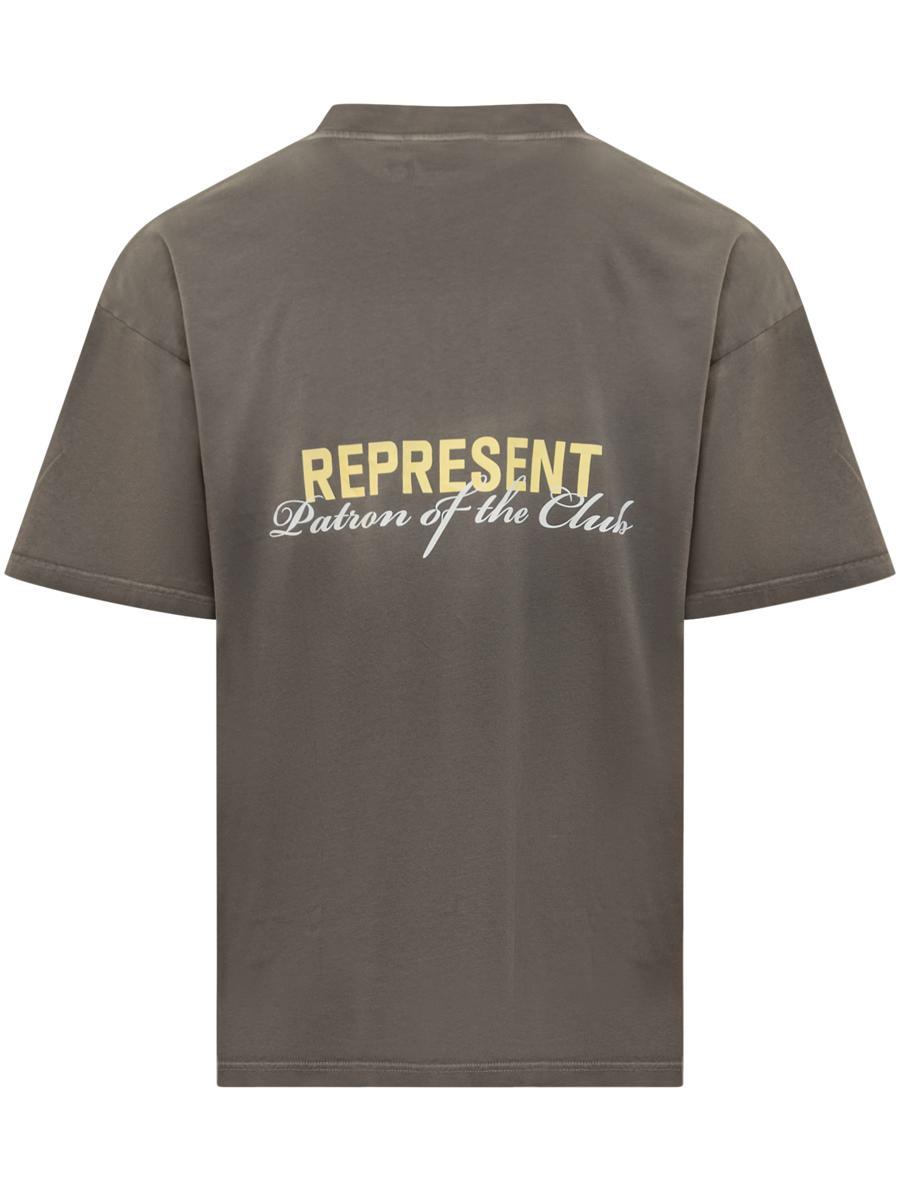 【関税込み】Represent グレー Patron Of The Club Tシャツ Washed Grey T-Shirt | Patron of the Club | REPRESENT