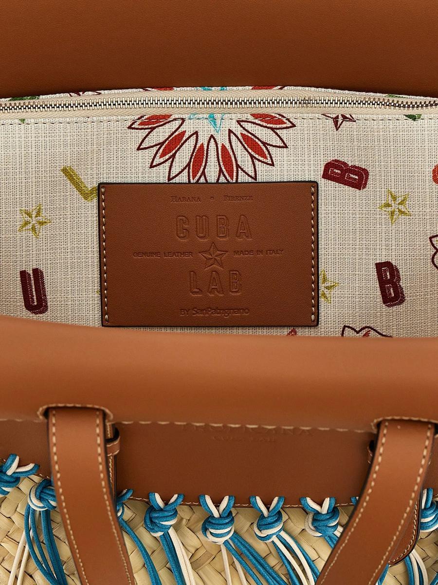 トートバッグ CUBA LAB SS25 CUBA LAB Bags.. (8056420207880 BLUEDENIM) CUBA LAB Bags in Blue | Lyst
