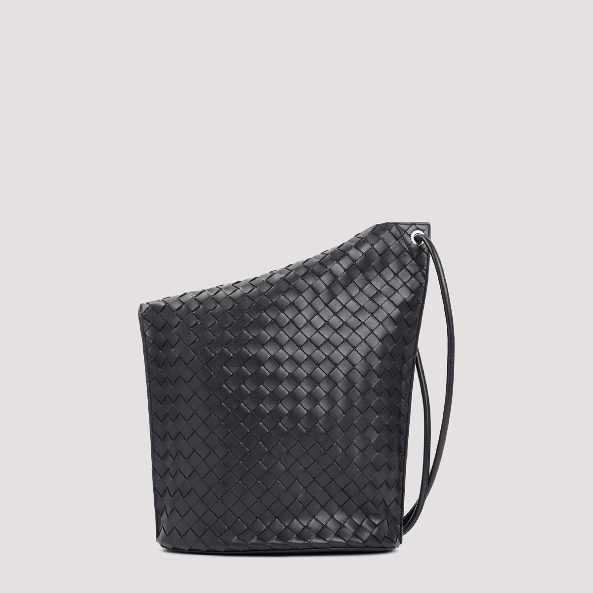 Bottega Veneta Medium Knot Bucket Bag in Black for Men