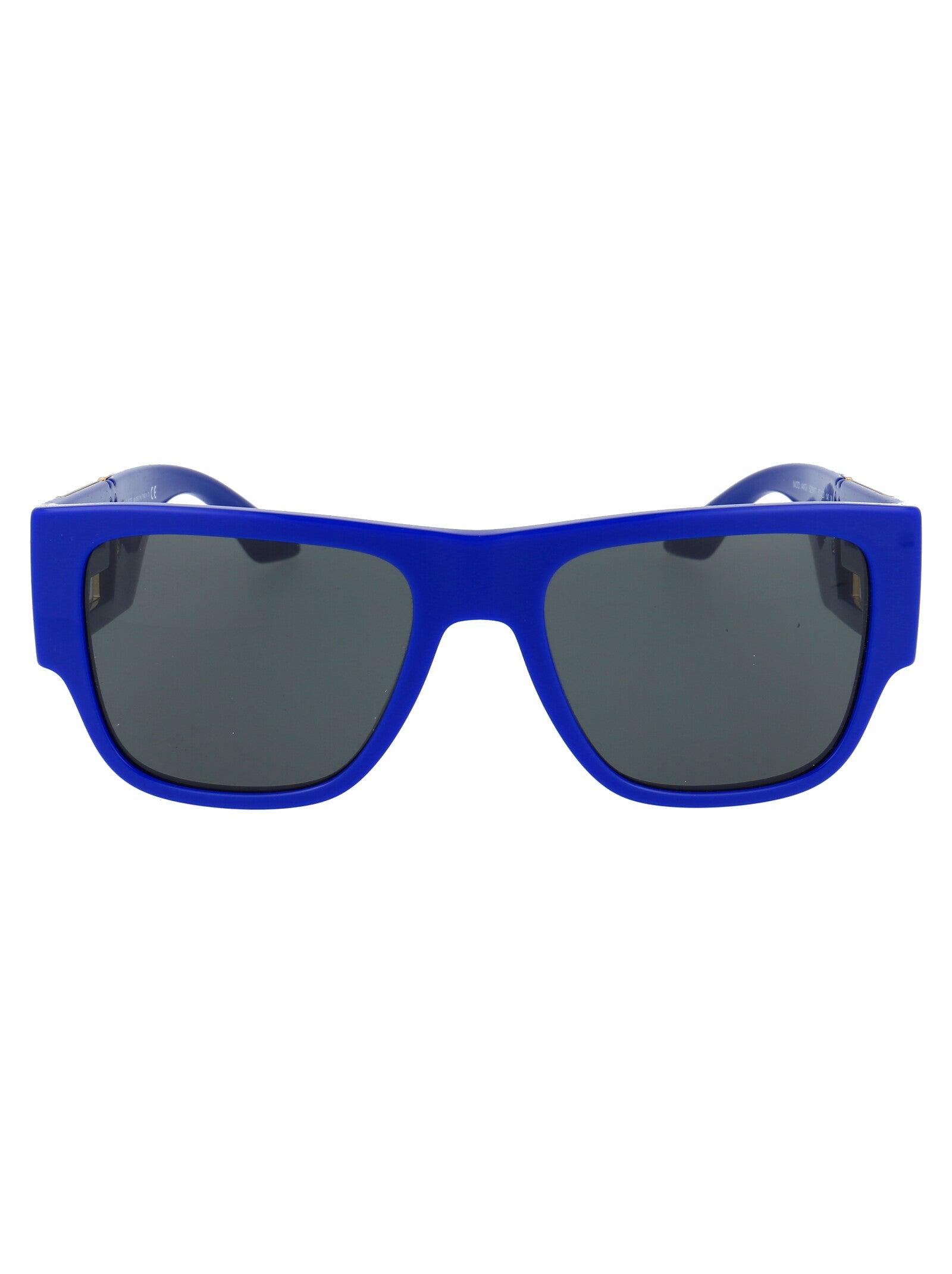 Versace Sunglasses in Blue for Men | Lyst