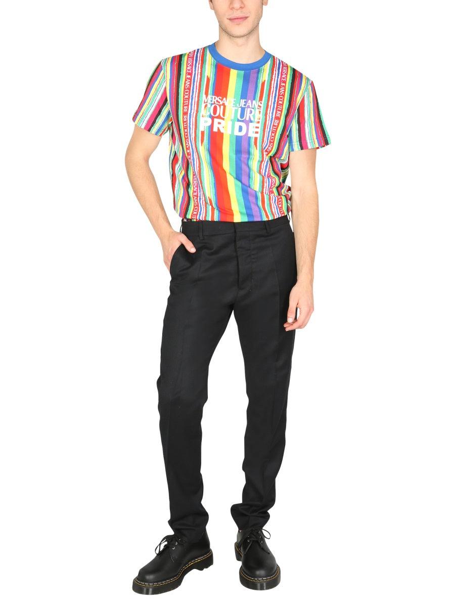 Versace Jeans Couture Pride Print T-shirt for Men | Lyst