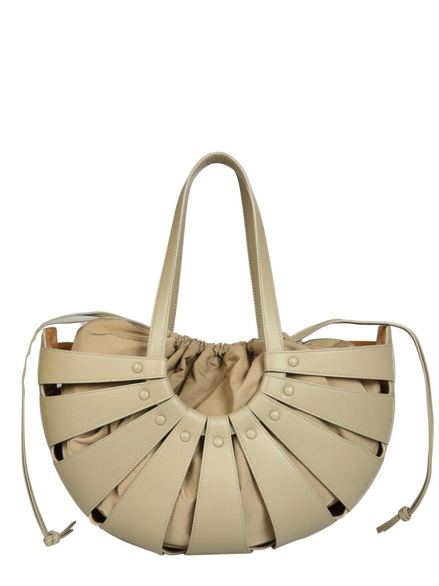 bottega shell bag