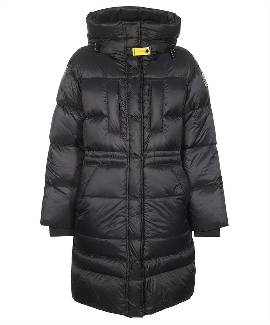 Parajumpers Eira Long Hooded Down Jacket in Black Lyst UK