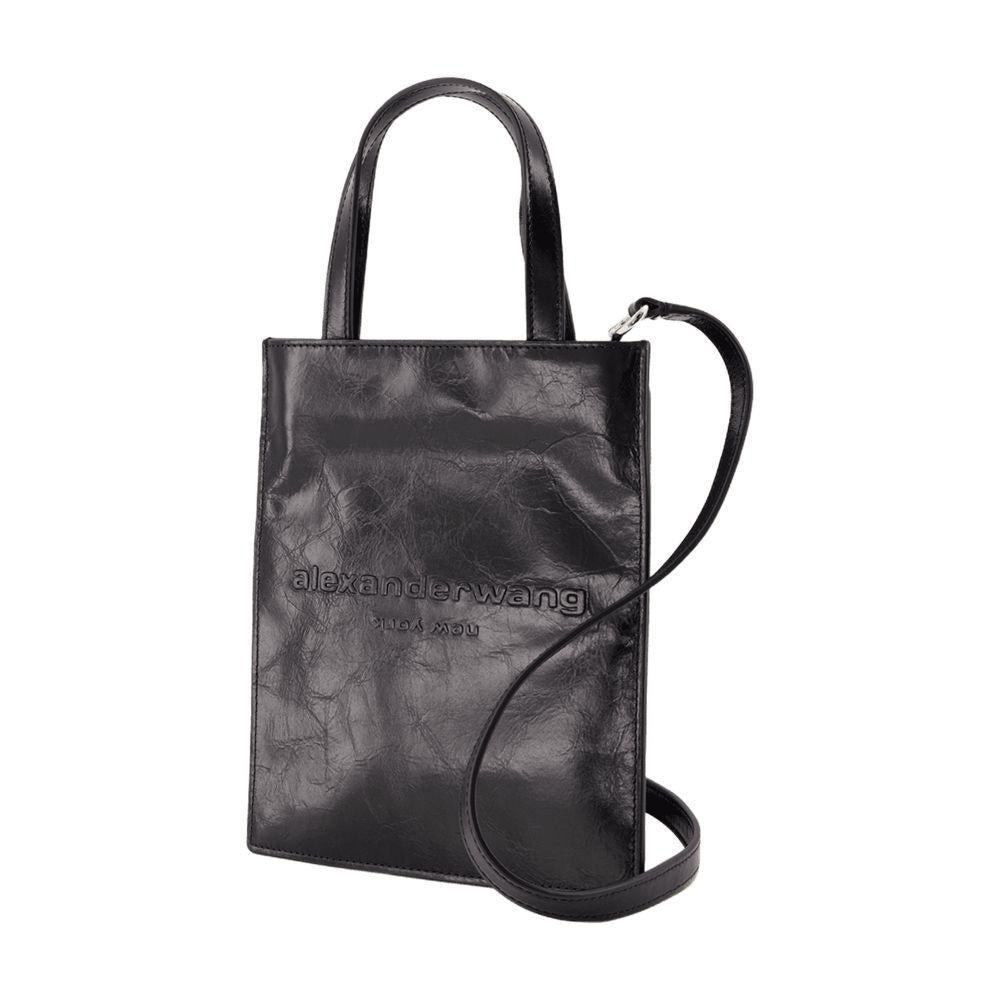 【関税込み】Pinch Small Shopping Bag - Alexander Wang - Leat Alexander Wang Small Pinch Tote Bag | Black | FARFETCH CA
