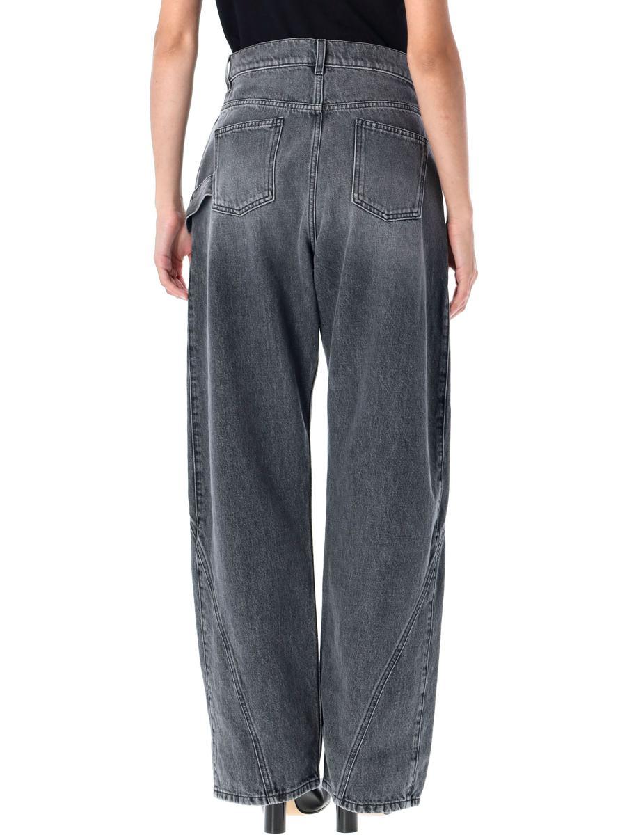 デニム・ジーパン JW ANDERSON Women Denim Pants TR0384 PG1775207 YELLOW Women's Denim by JW Anderson
