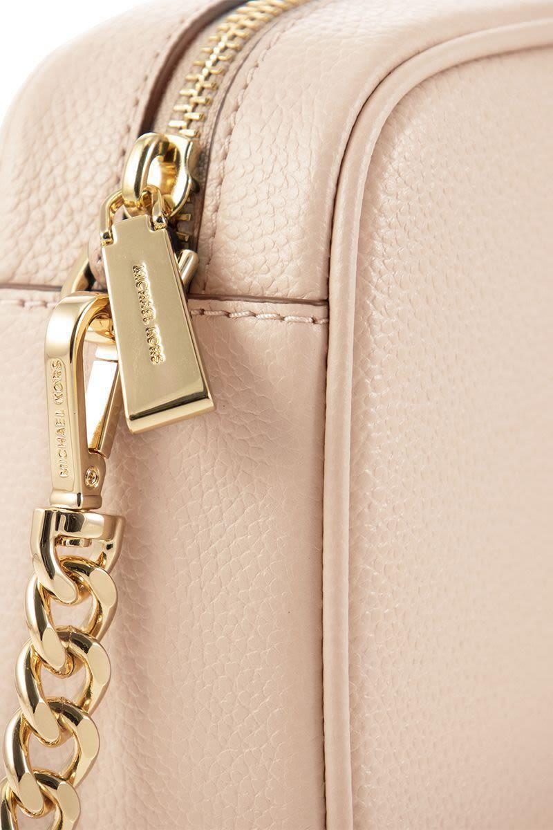 Michael Kors Ginny - Borsa A Tracolla In Pelle in Natural | Lyst
