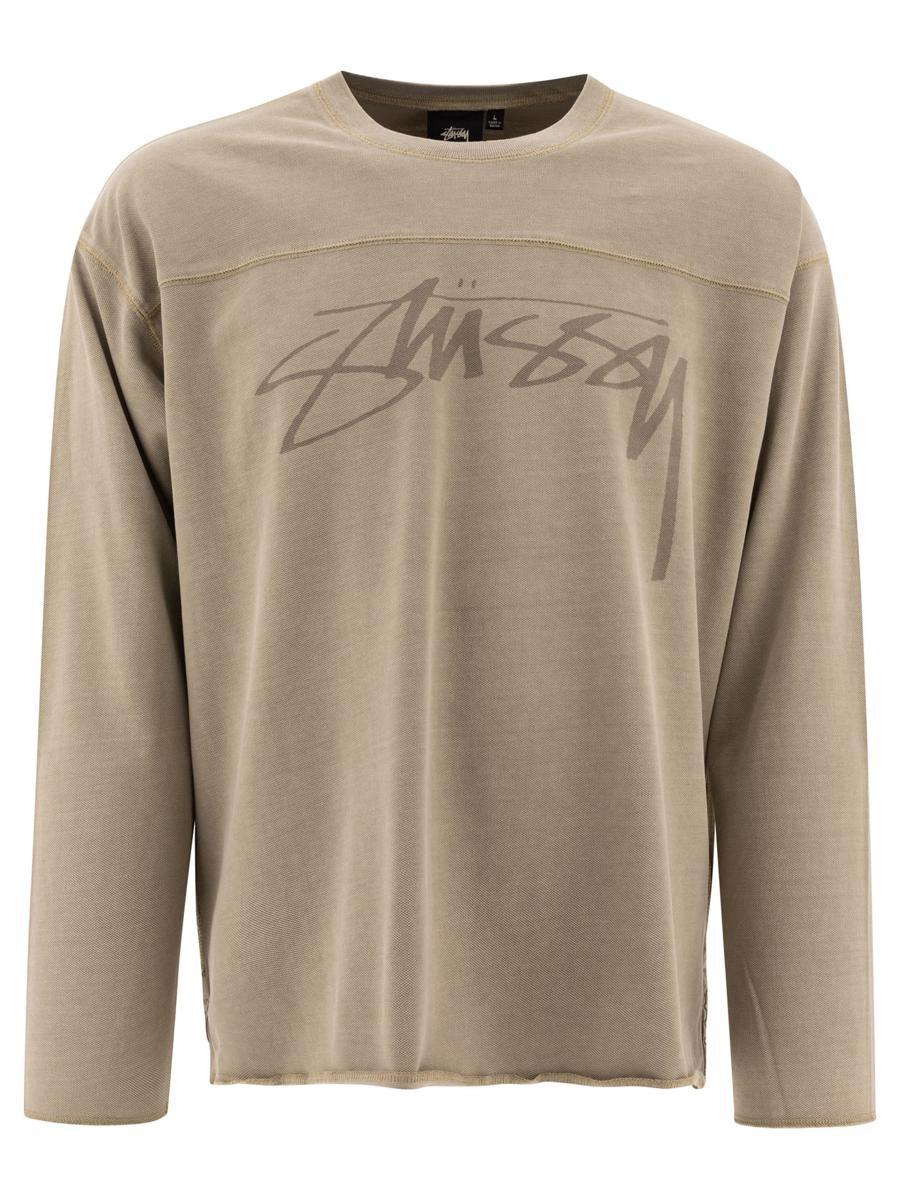 Stussy Cotton Football Crew Tee in Grey for Men | Lyst UK Stussy Cotton Football Crew Tee in Grey for Men | Lyst UK