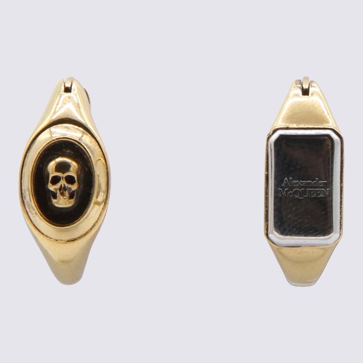 Alexander McQueen Bijoux Golden in Metallic | Lyst