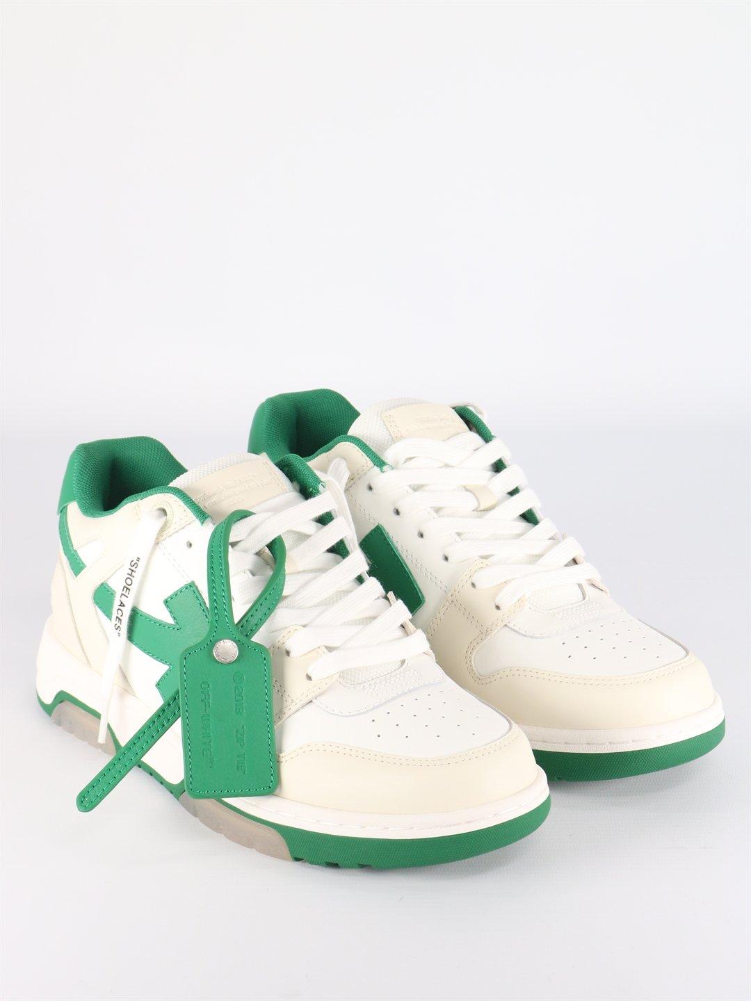 Off-White c/o Virgil Abloh Out Of Office Sneakers in Green for Men