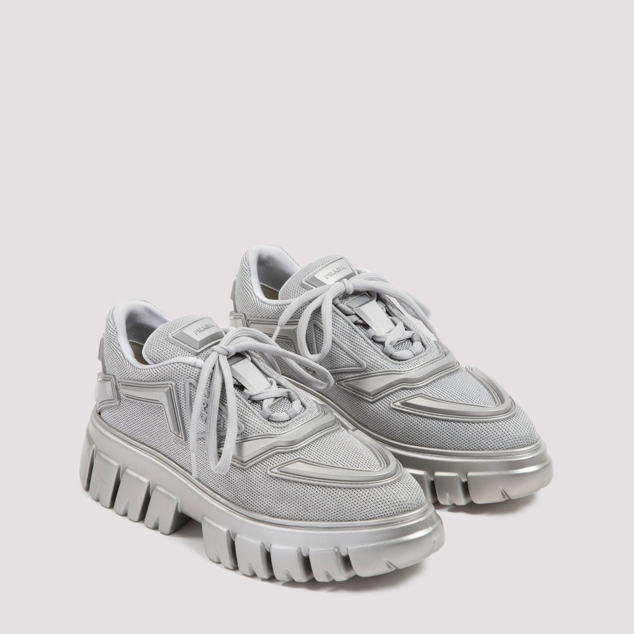 Prada Evolution Sneakers in Gray | Lyst