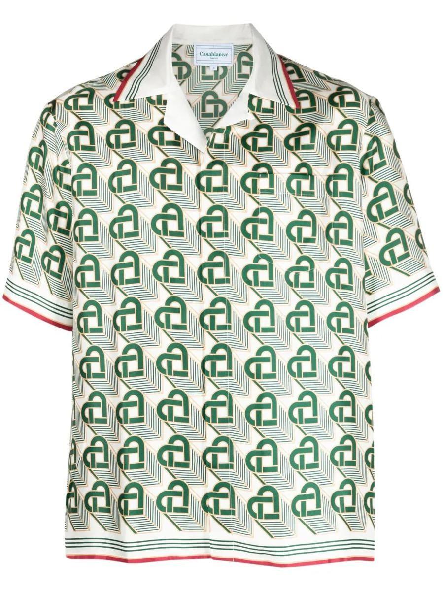 Designer green best sale shirt