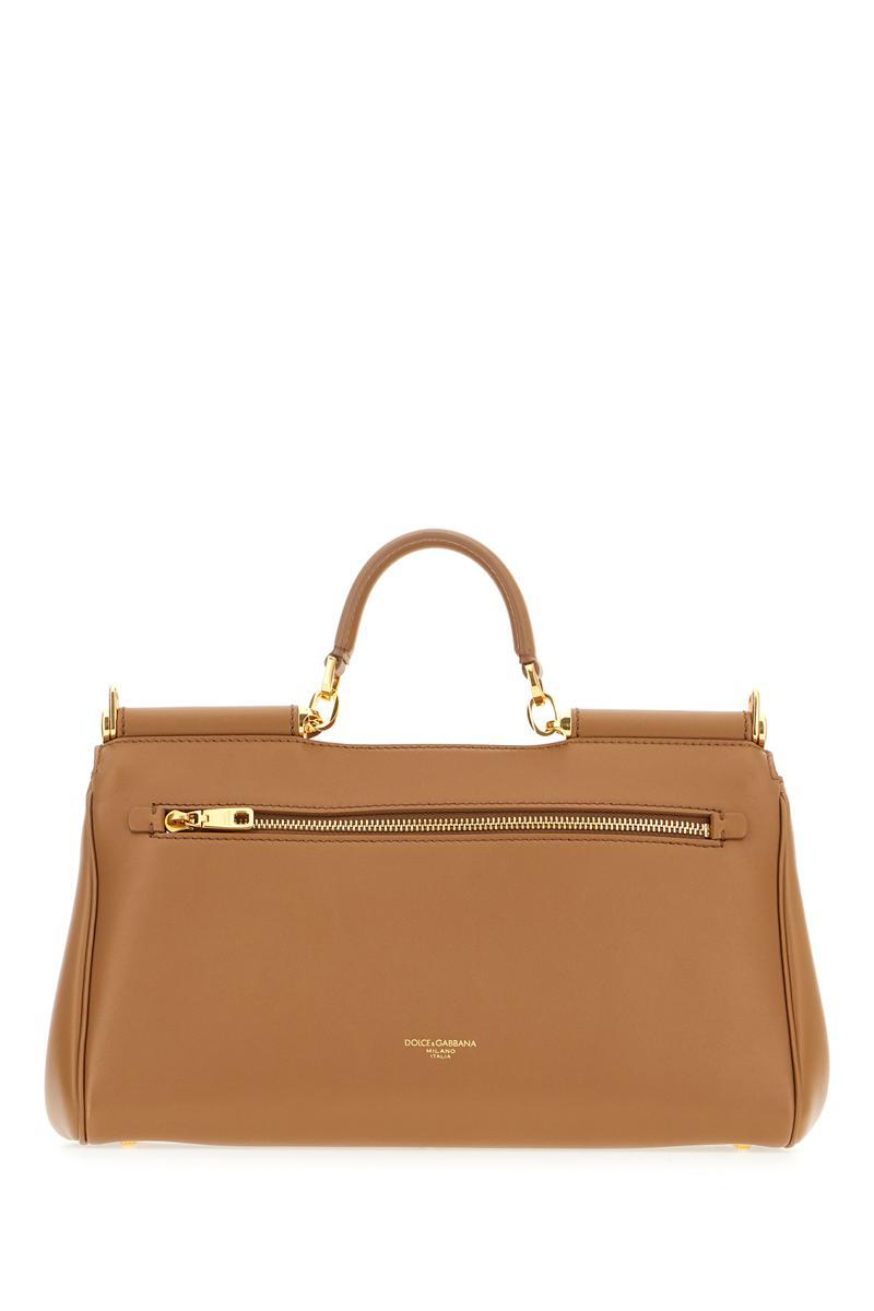 バッグ・カバンその他 Dolce&Gabbana Large caramel Sicily Hand Bag Dolce & Gabbana Large Sicily Tote Bag | Neutrals | FARFETCH