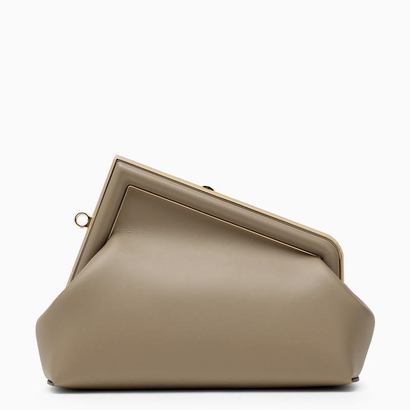 Fendi Fendi First Small Beige Clutch