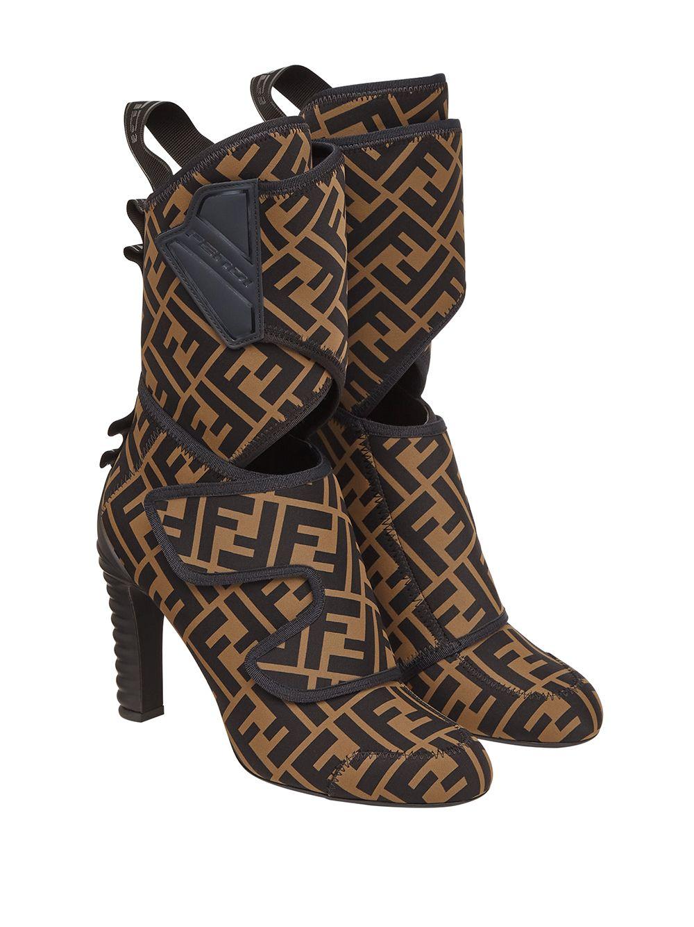 Fendi Boots in Brown | Lyst