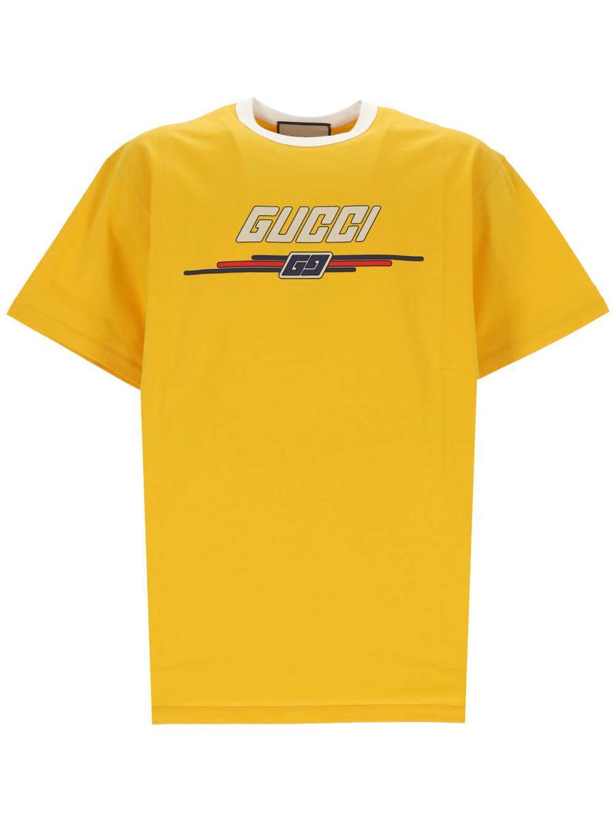 yellow gucci t shirt