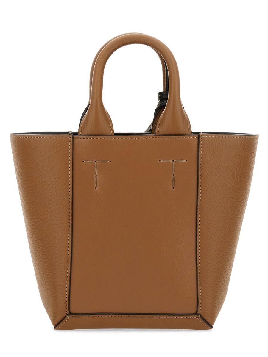 Tod's Double Up Shopping Handbag in Brown | Lyst