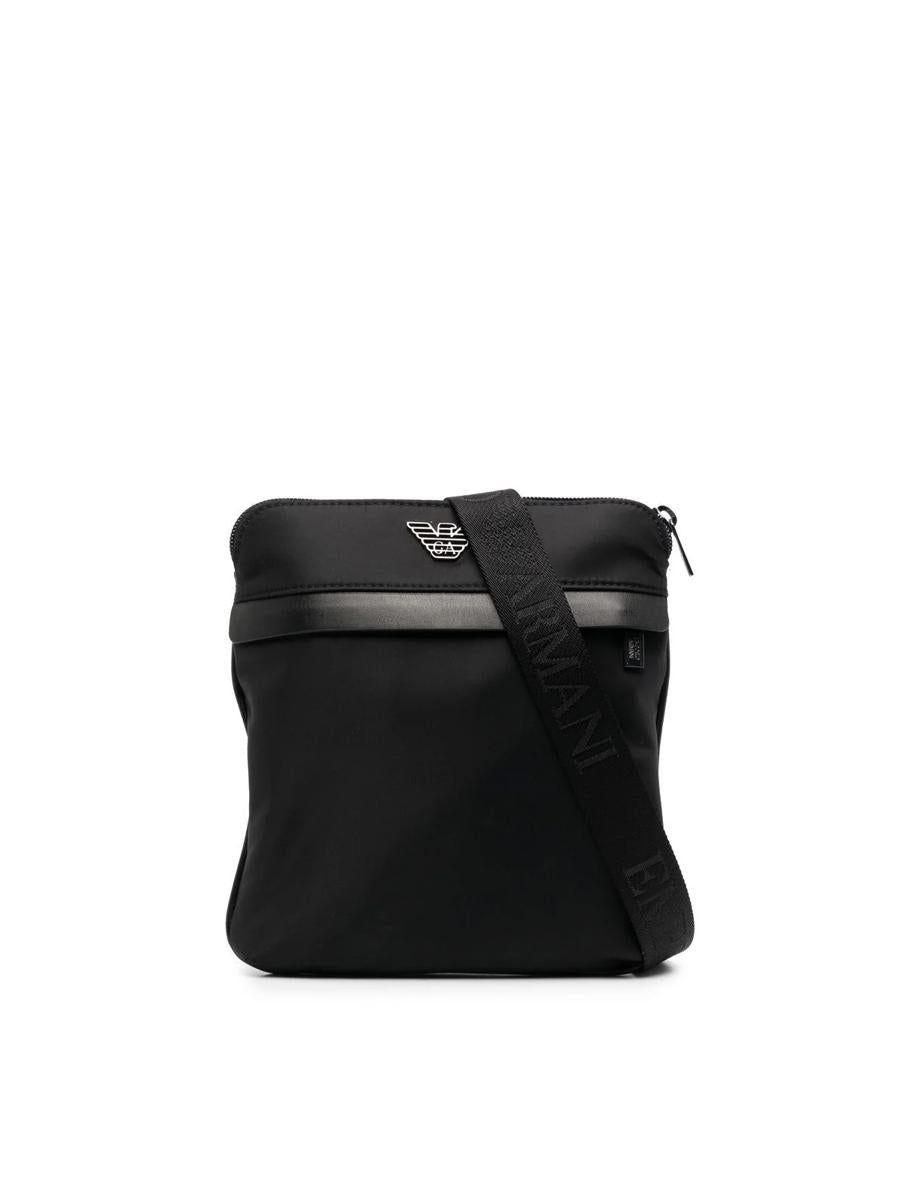 Emporio Armani crossbody bags men Y4R460Y142V81072 Black small leather bag