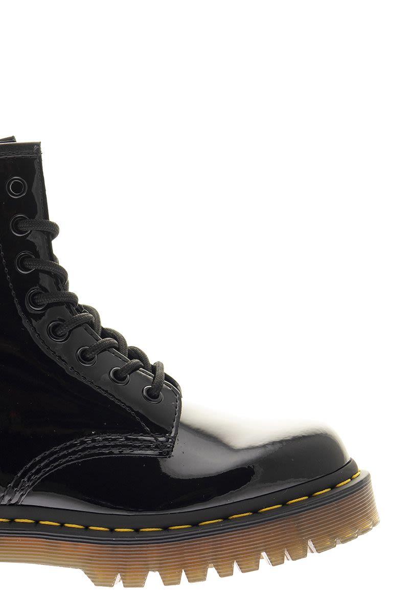1460 bex patent leather boots