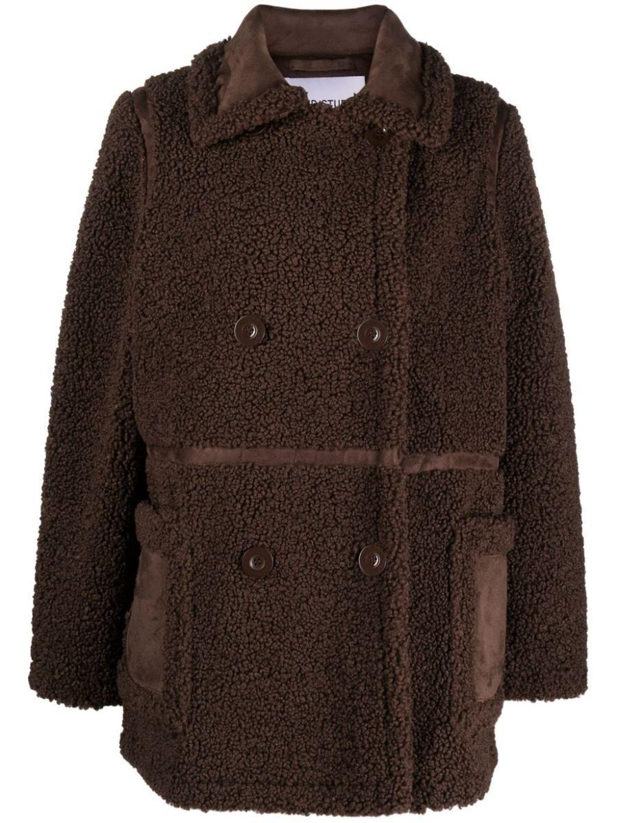 Stand Studio Coats Brown Lyst