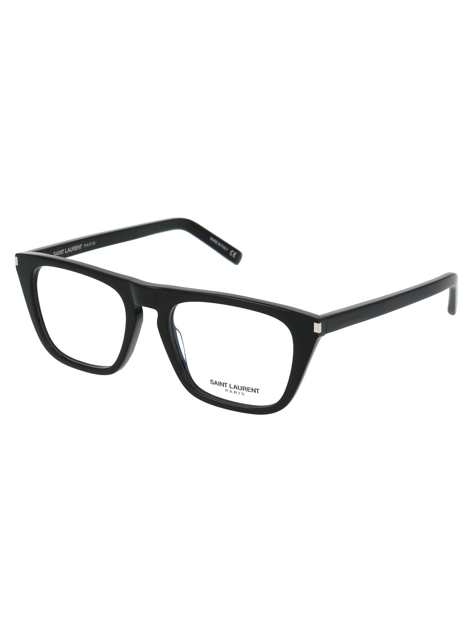 Saint Laurent Square Frame Glasses in Black - Save 7% - Lyst
