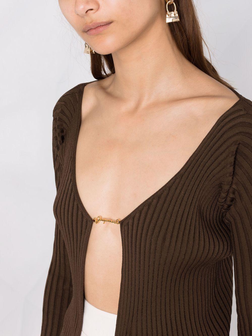 Jacquemus Sweaters Brown | Lyst
