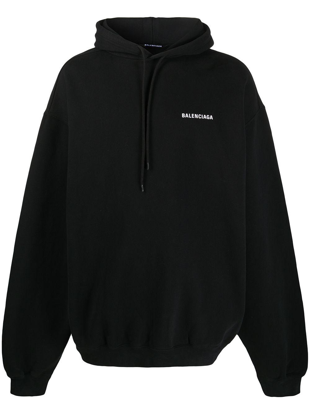 balenciaga defile hoodie