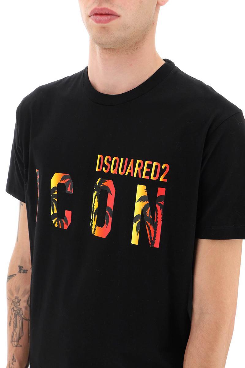 DSquared² T-shirts And Polos in Black for Men | Lyst