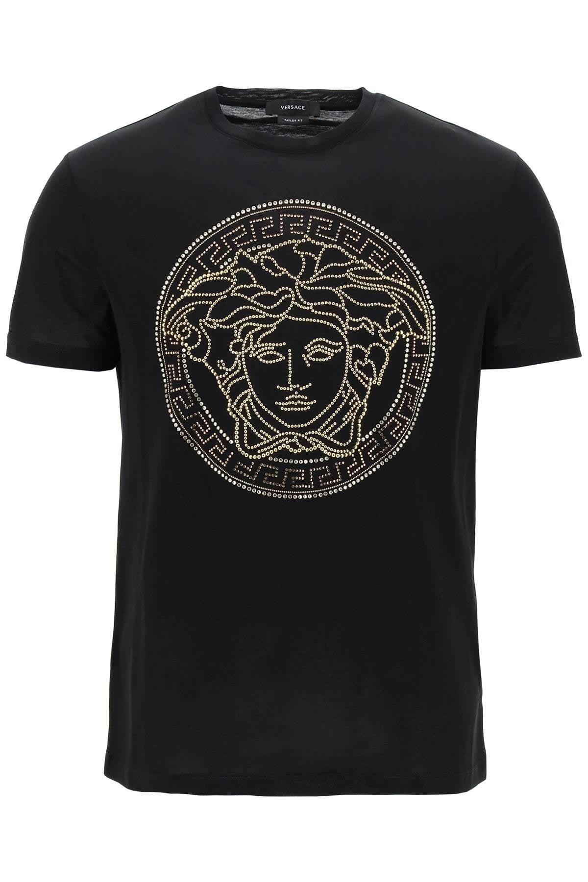 Versace Cotton Medusa Taylor Fit T-shirt in Black for Men | Lyst Canada