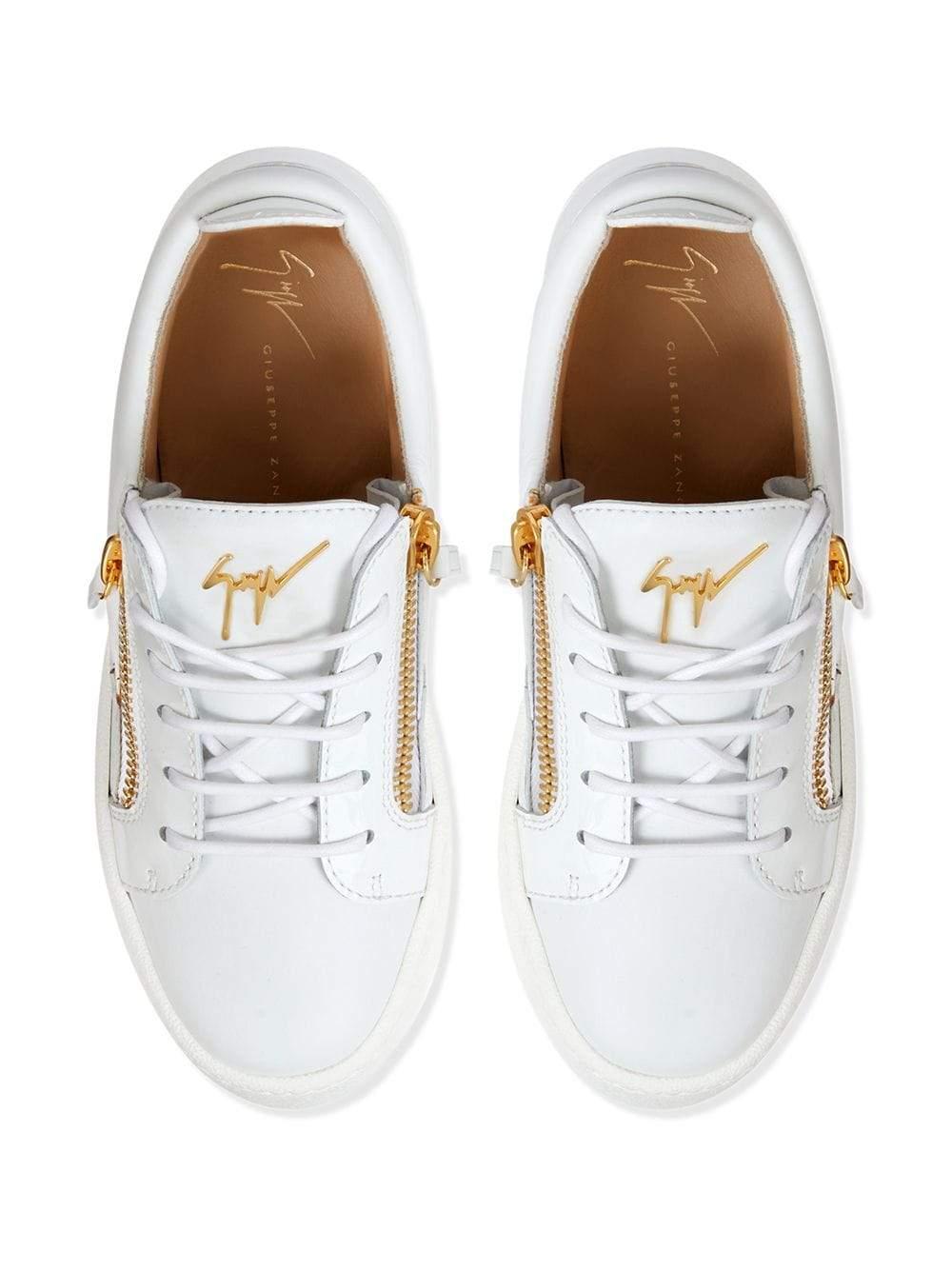 giuseppe zanotti sneakers white