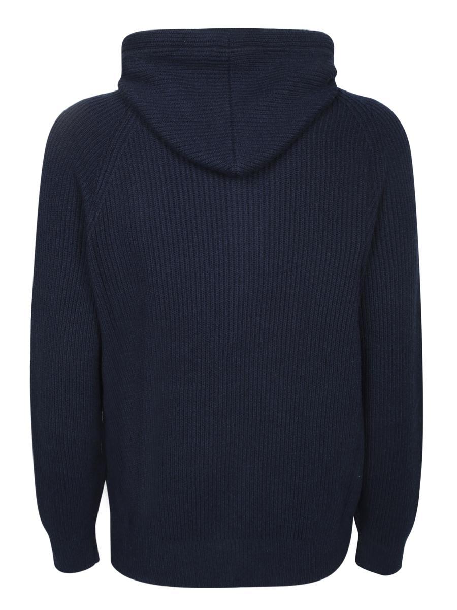 パーカー・フーディ BRUNELLO CUCINELLI Men Hoodies MM8319089G C1265 Blue Brunello Cucinelli Cotton blend hoodie - Blue | MM8319069GC1265