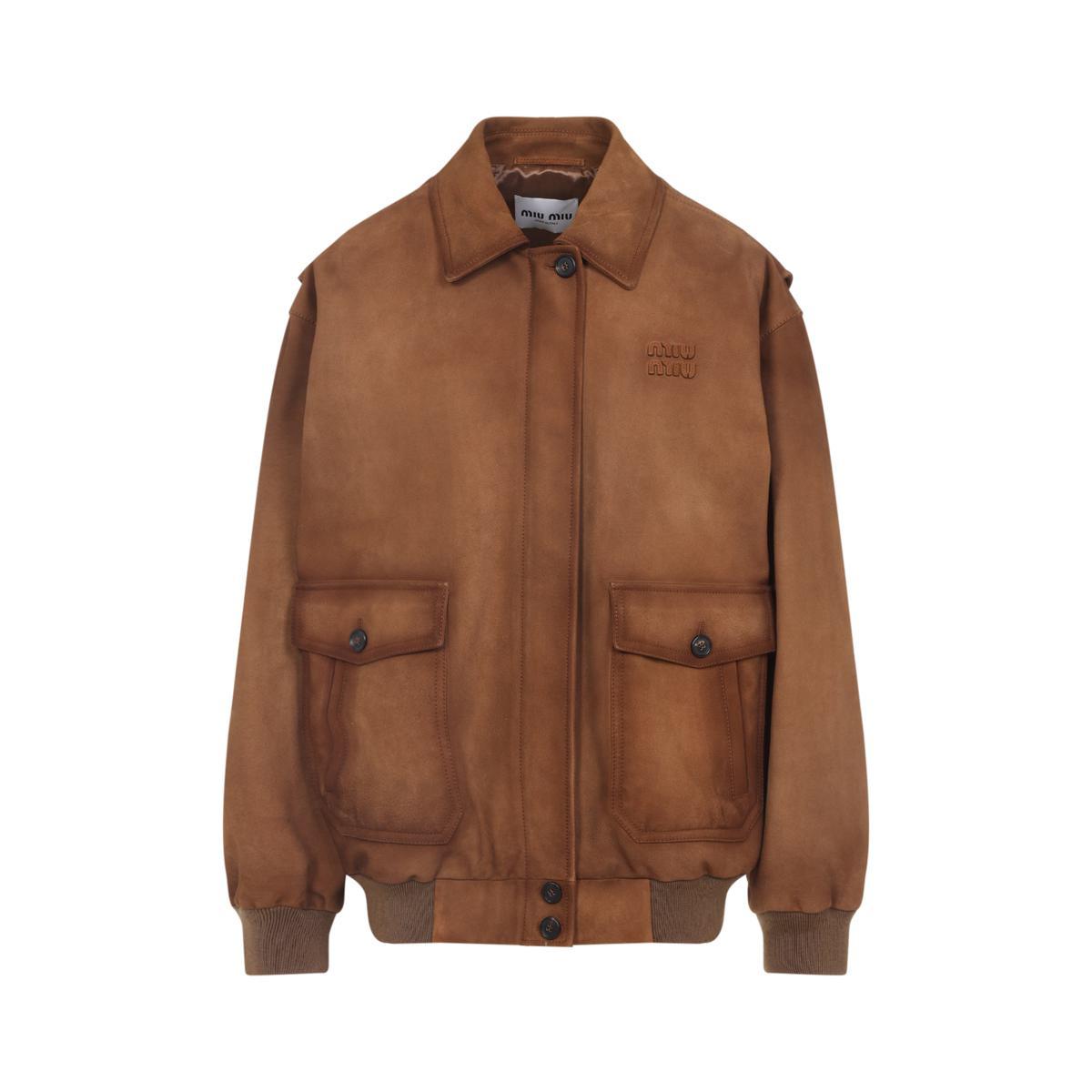 ブルゾン MiuMiu FW25 Miu Miu Jacket (ML1324SOOO 174X F0008) 0400022953392_BLUE?wid=600&hei