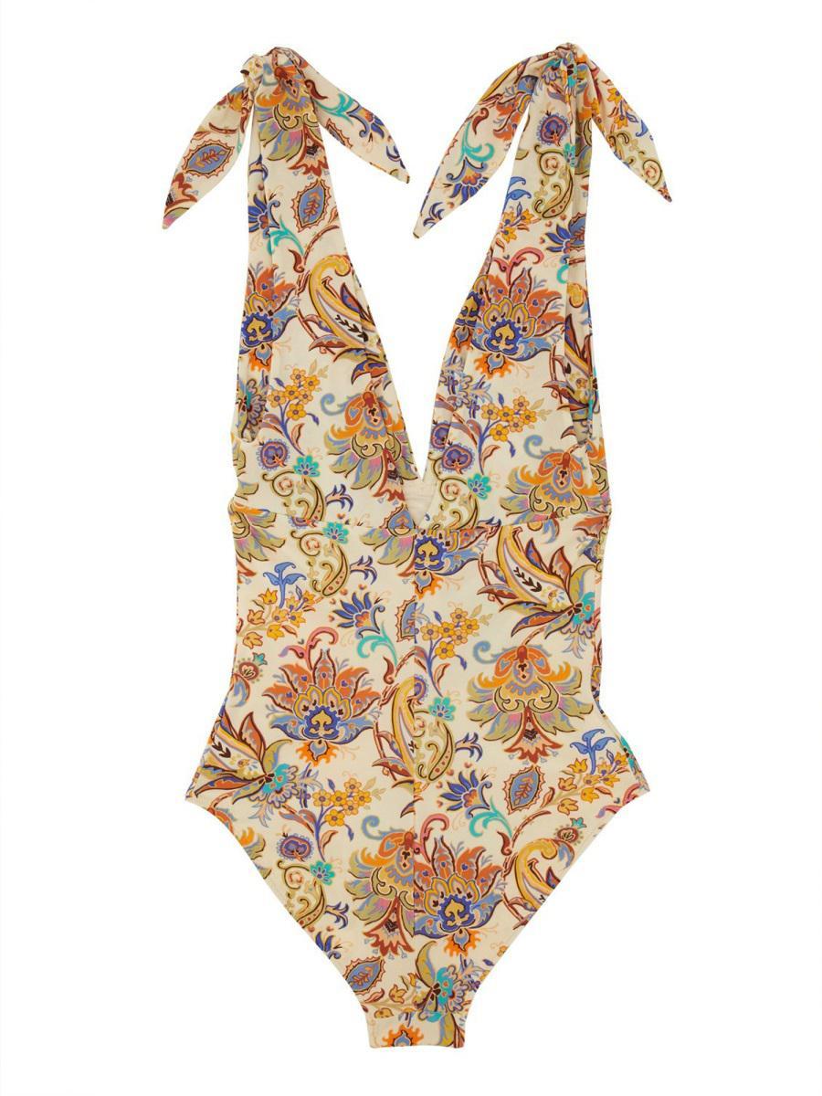 ワンピース水着 ETRO PRINTED ONE-PIECE SWIMSUIT ETRO Paisley-print swimsuit | NET-A-PORTER