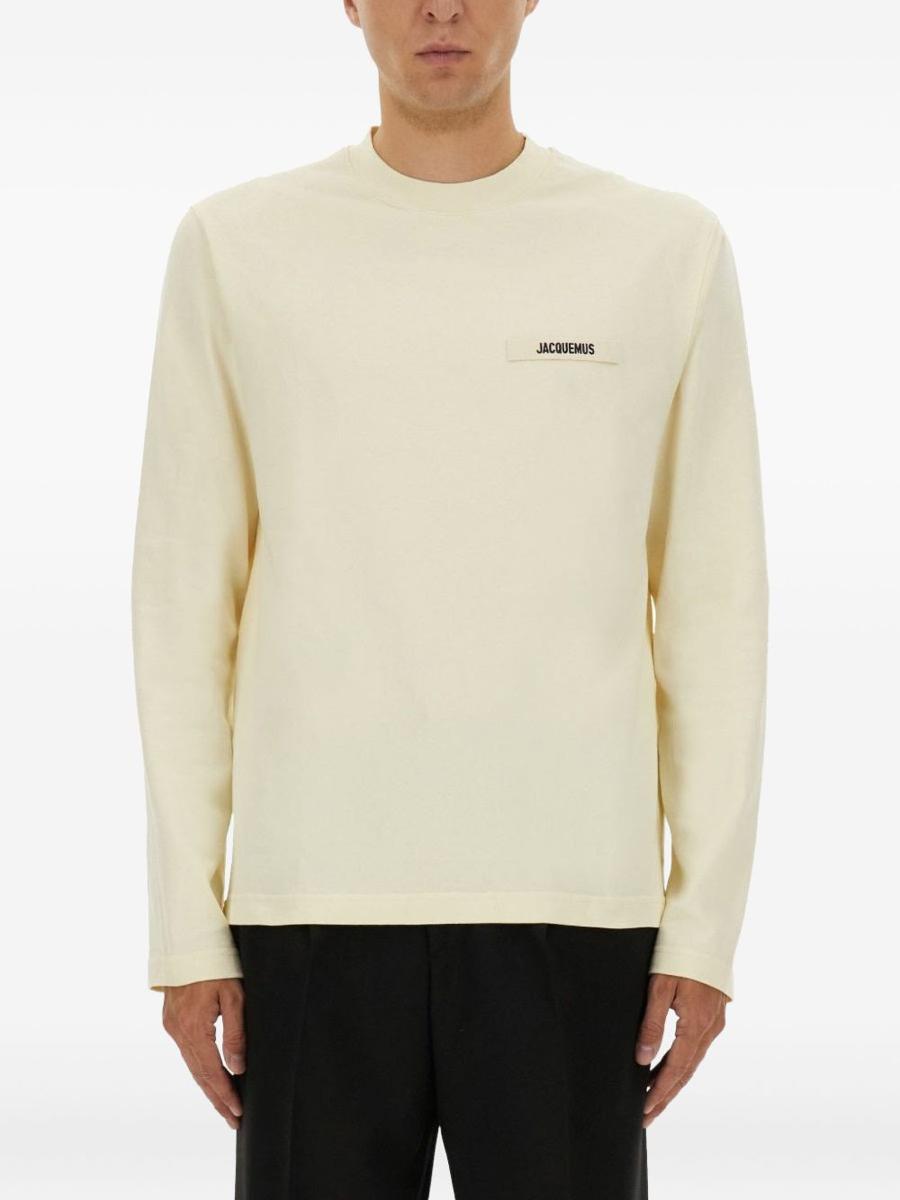 JACQUEMUS｜LONG-SLEEVED ROUND NECK T-SHIRTS (Le t-shirt Jacquemus Long-sleeve t-shirts for Men | Online Sale up to