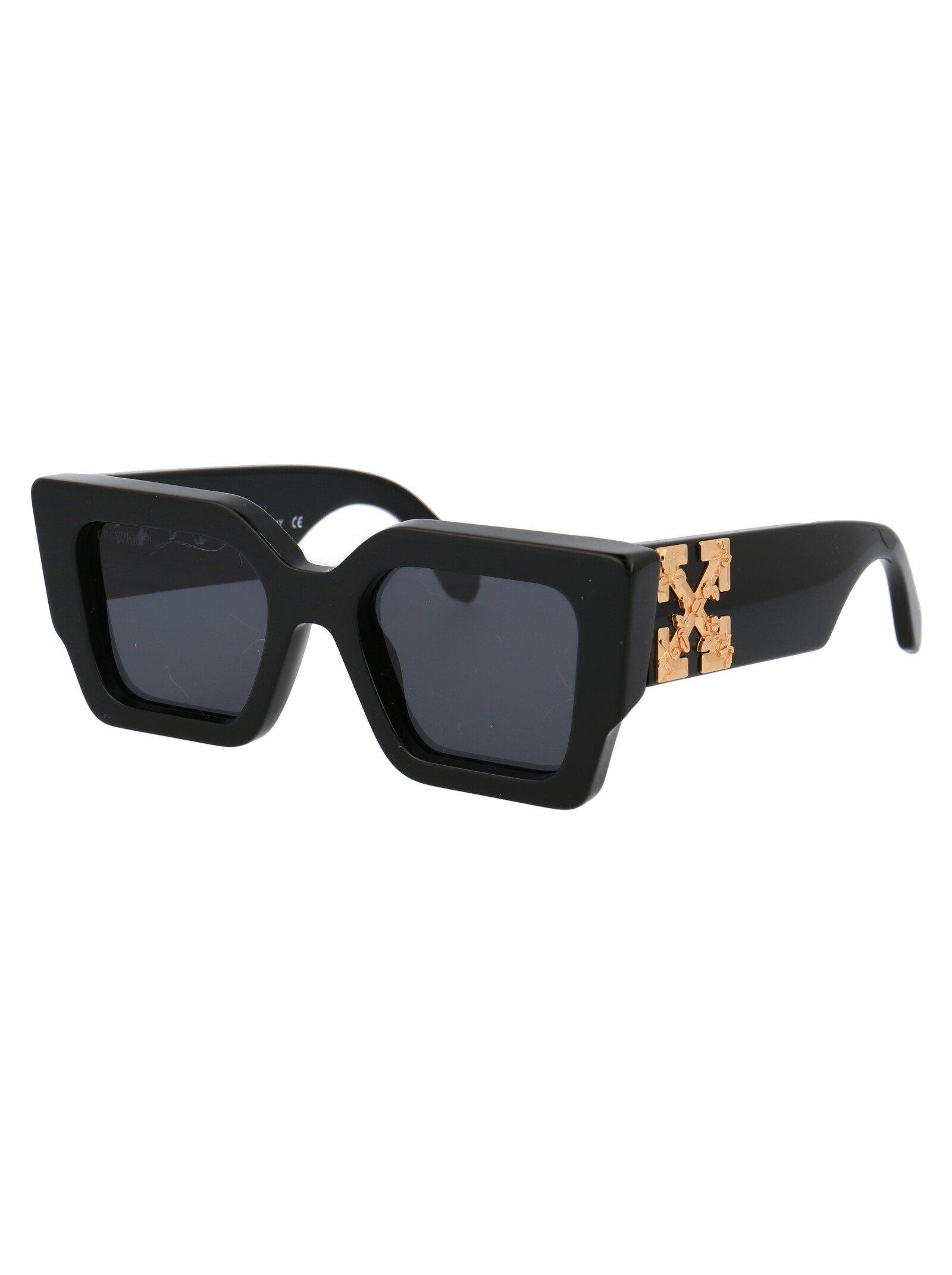 OFF-WHITE Catalina sunglasses - black on Garmentory