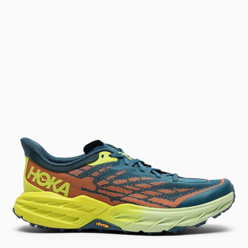 Hoka One One Speedgoat 5 Coral/evening Primrose Sneakers in Blue for ...