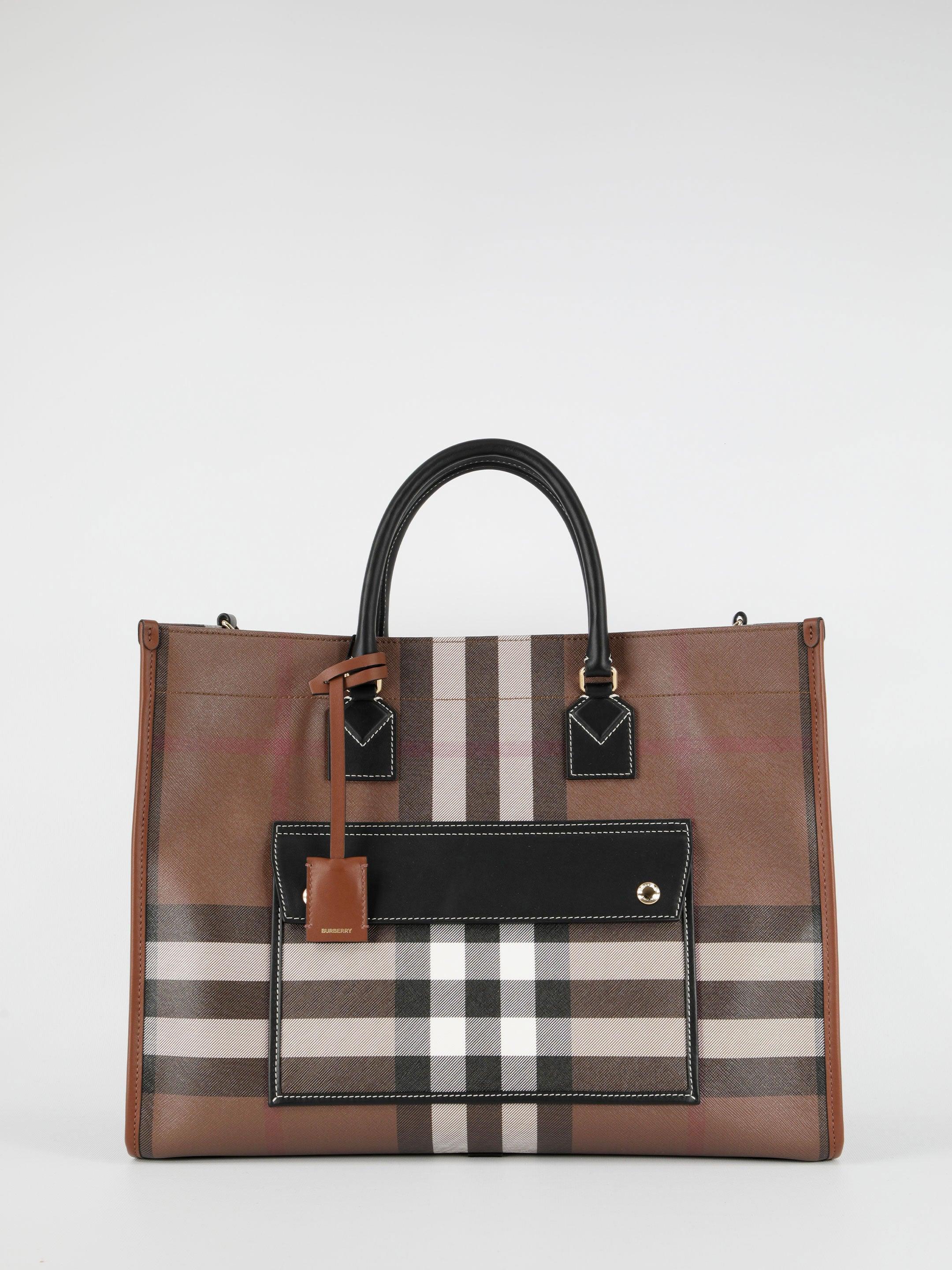 Burberry Freya Shopping Bag | Lyst