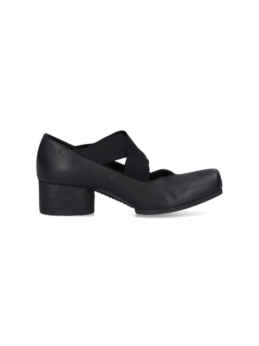 ローファー・オックスフォード UMA WANG Women Shoes US9091 UW900BLACK Black Uma Wang Leather Ballerina Shoes | Black | FARFETCH